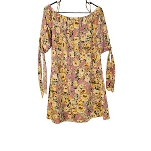 Adara Women's Floral Off-Shoulder Dress Size M